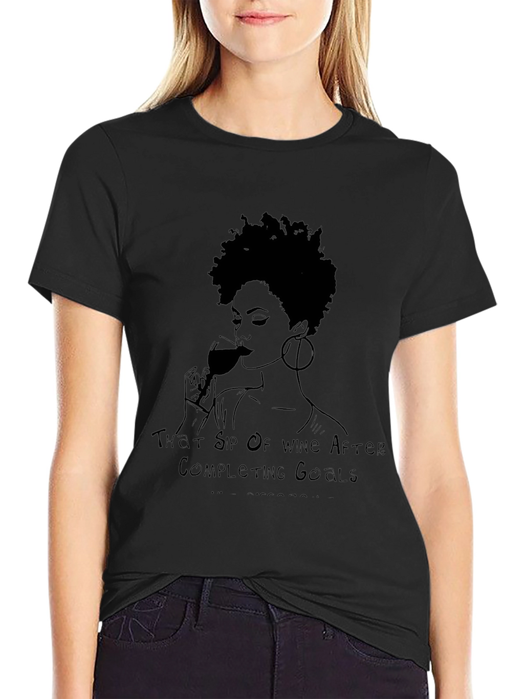 Wine After Goals T-Shirt - Relaxing Comfort