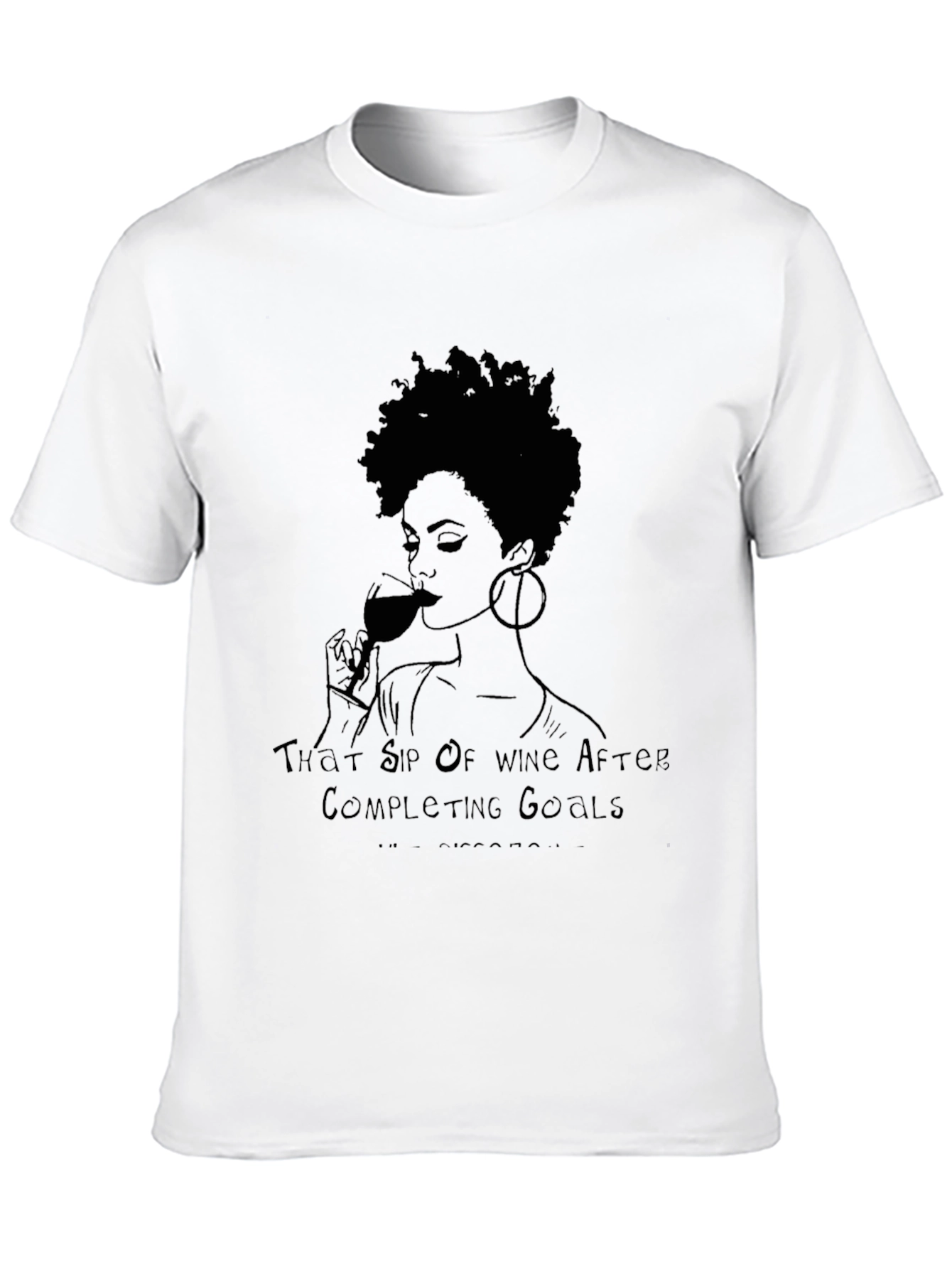 Wine After Goals T-Shirt - Relaxing Comfort