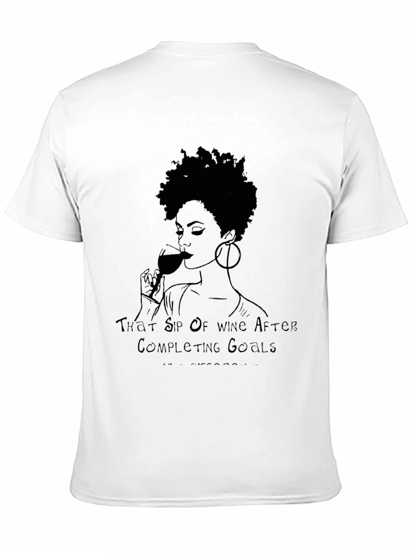 Wine After Goals T-Shirt - Relaxing Comfort