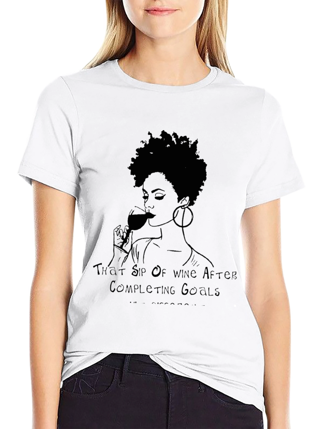Wine After Goals T-Shirt - Relaxing Comfort