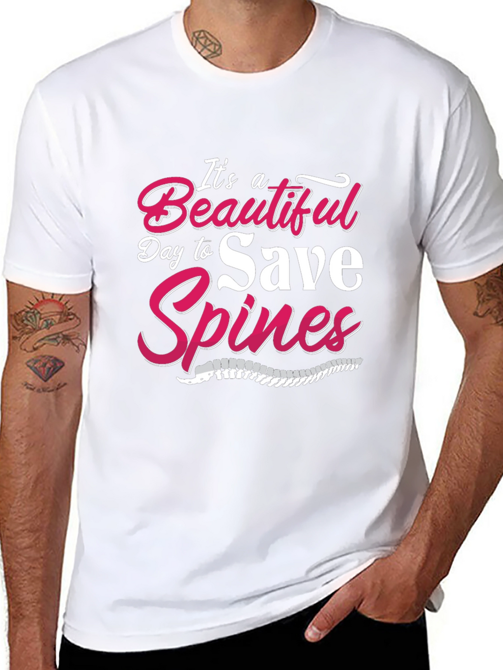 Its a Beautiful Day to Save Spines T-Shirt