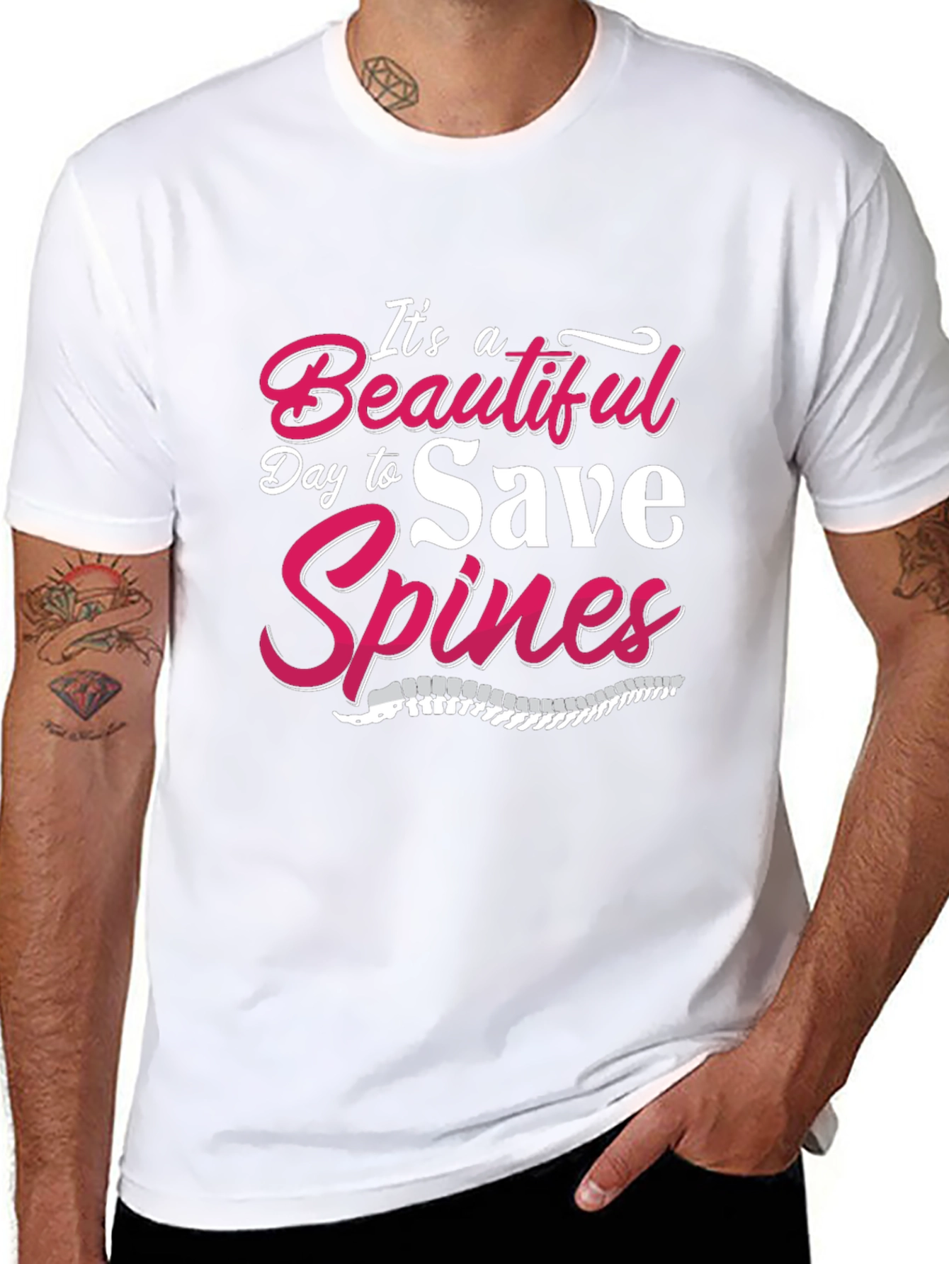 Its a Beautiful Day to Save Spines T-Shirt