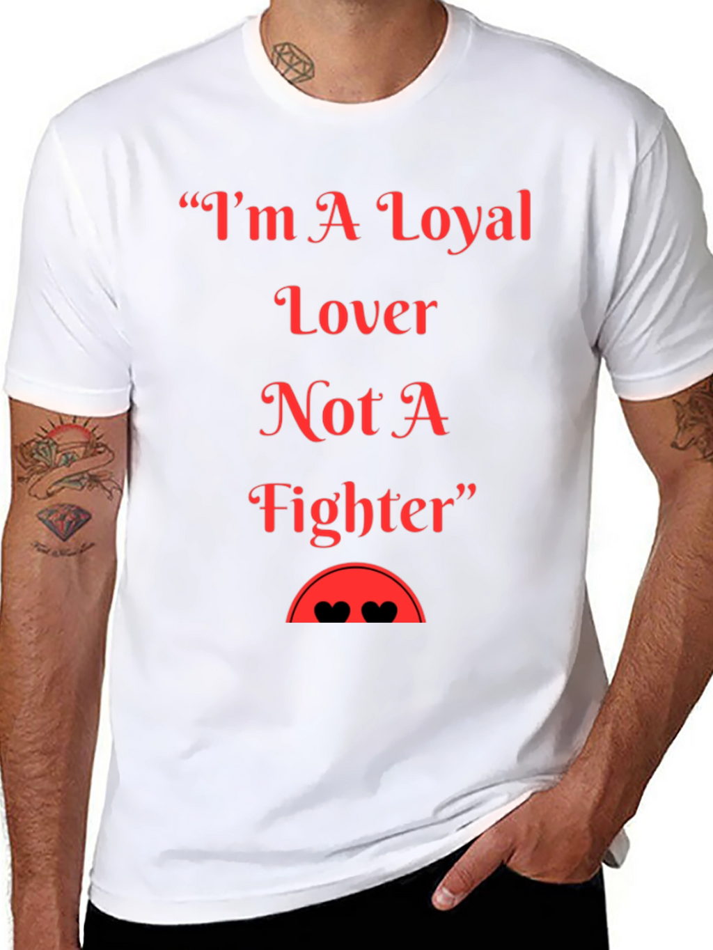 Loyal Lover Graphic T-Shirt - Soft Cotton Blend Tee