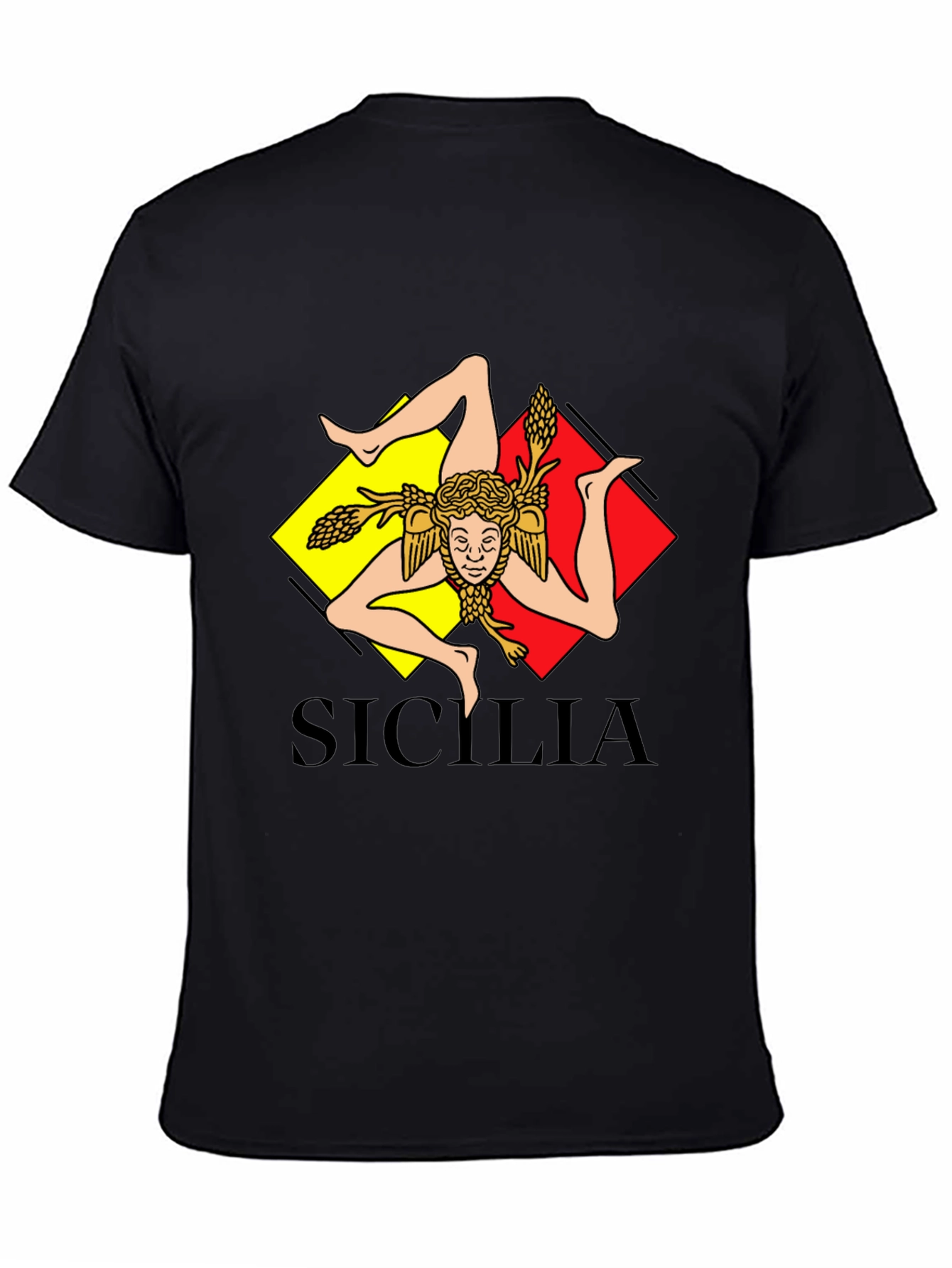 Sicilia T-Shirt - Trinacria Symbol