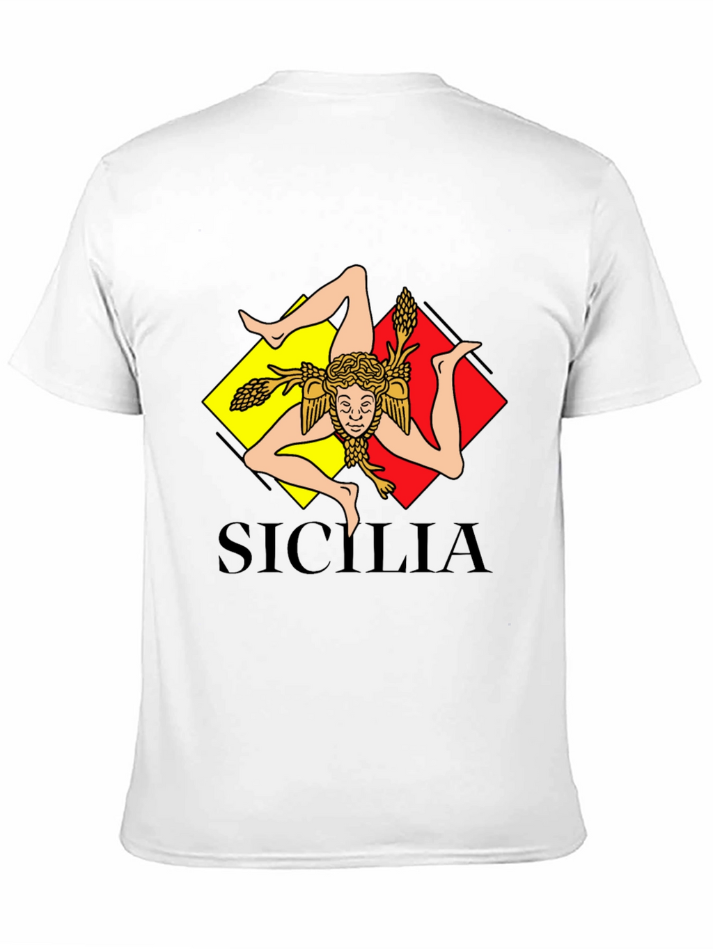 Sicilia T-Shirt - Trinacria Symbol