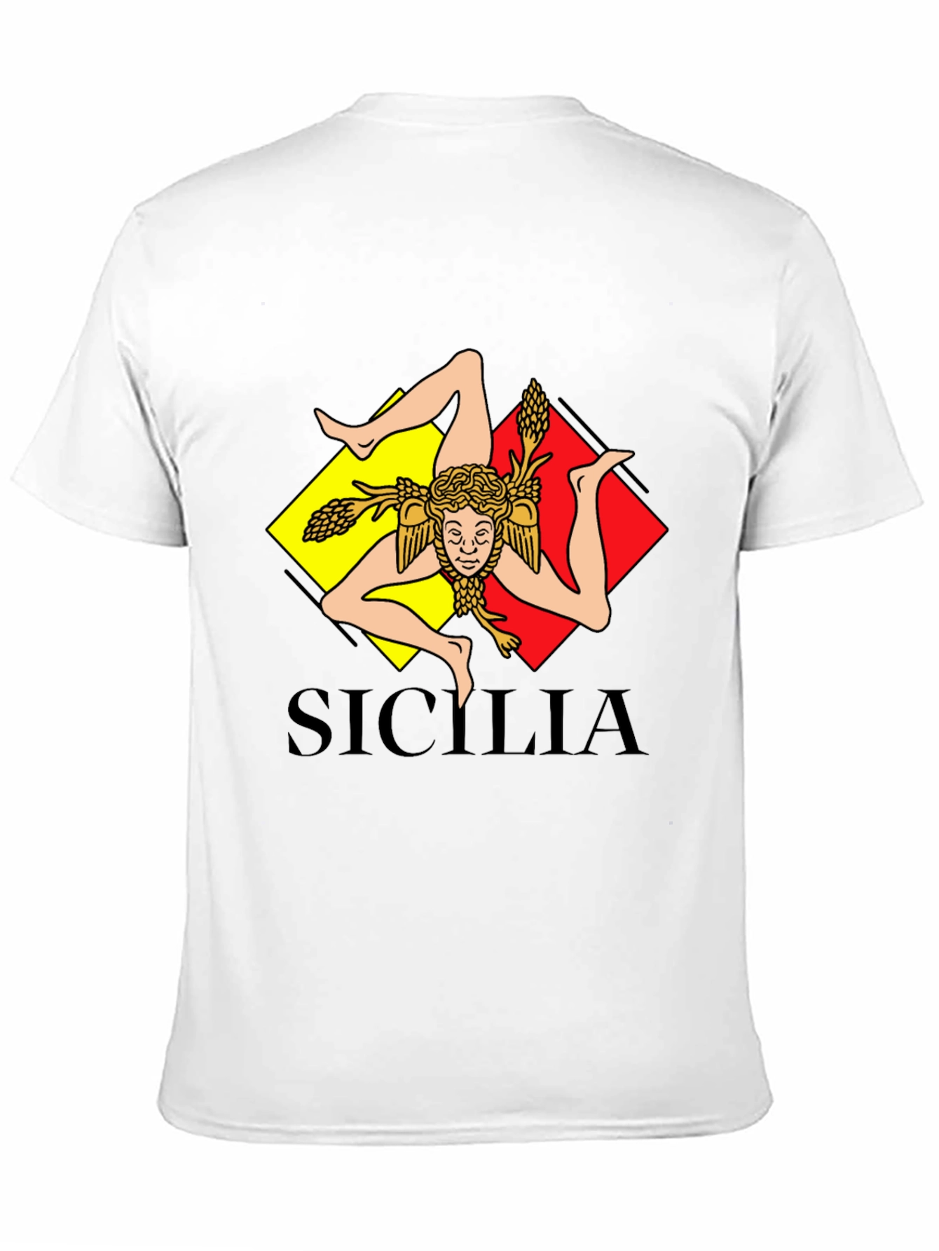 Sicilia T-Shirt - Trinacria Symbol