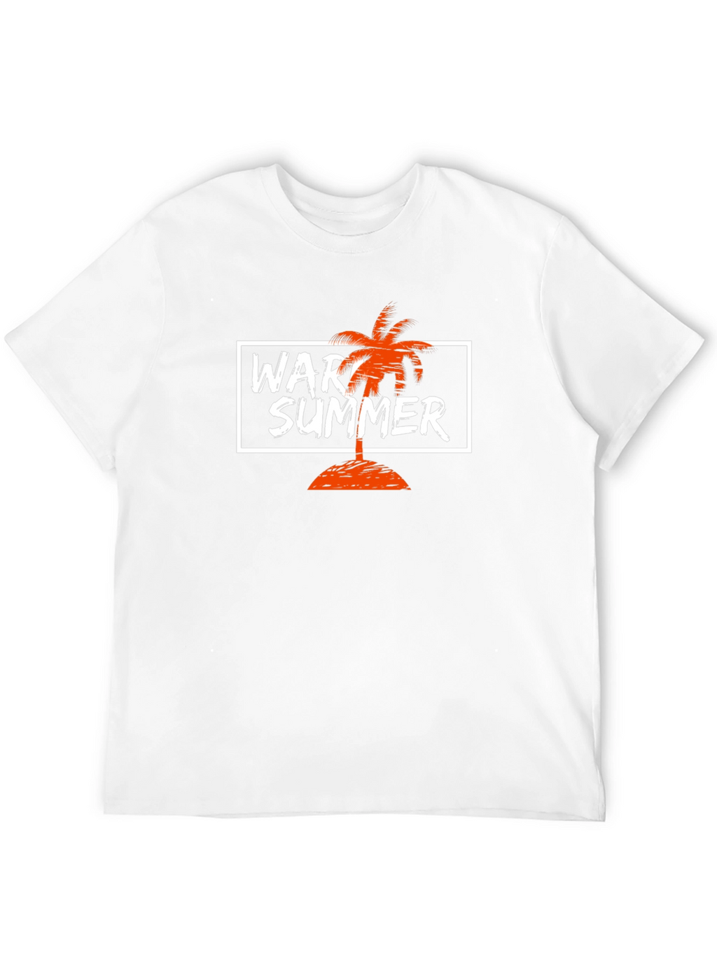 Warm Summer T-Shirt - Tropical Palm Tree Design