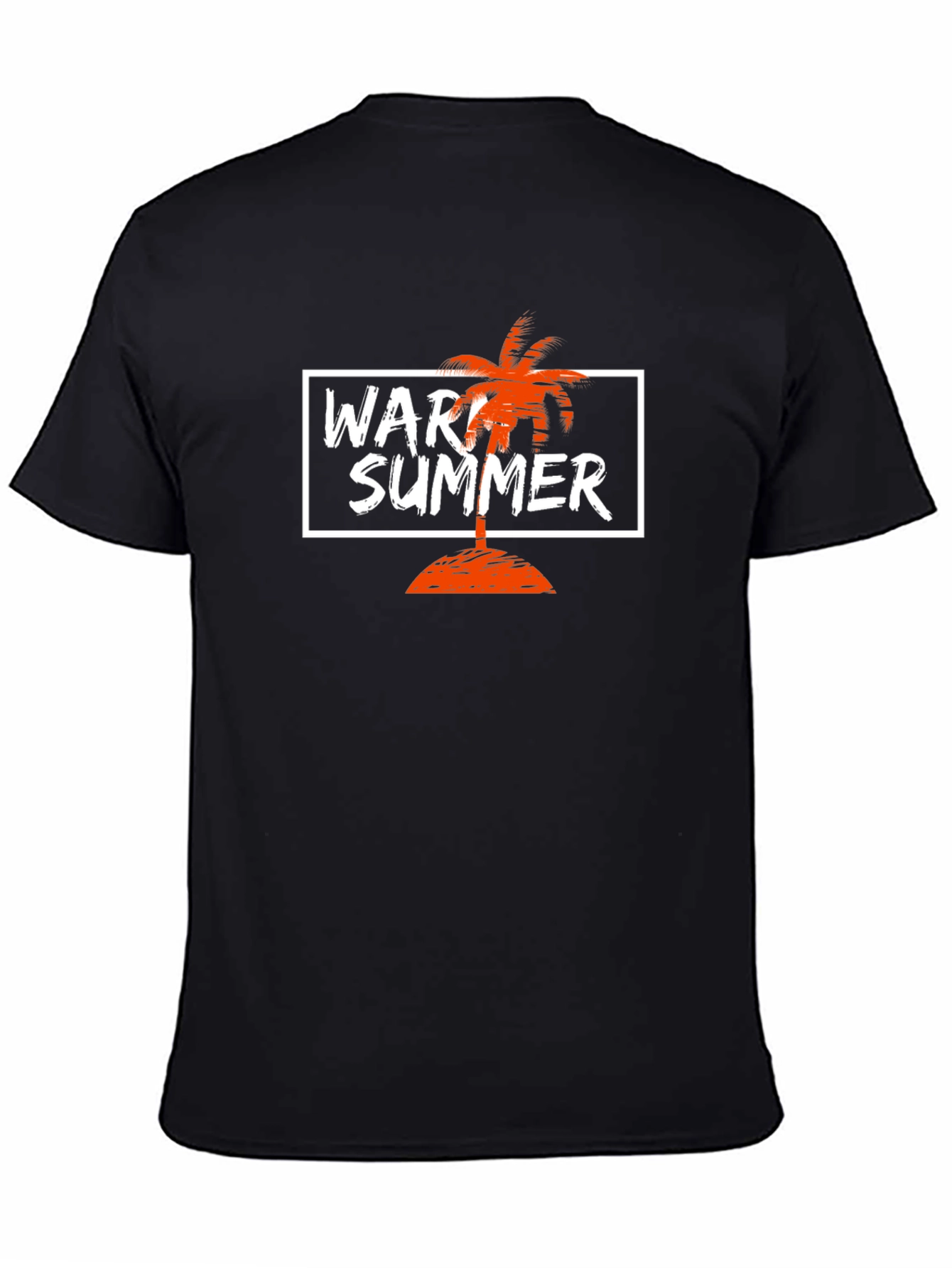 Warm Summer T-Shirt - Tropical Palm Tree Design