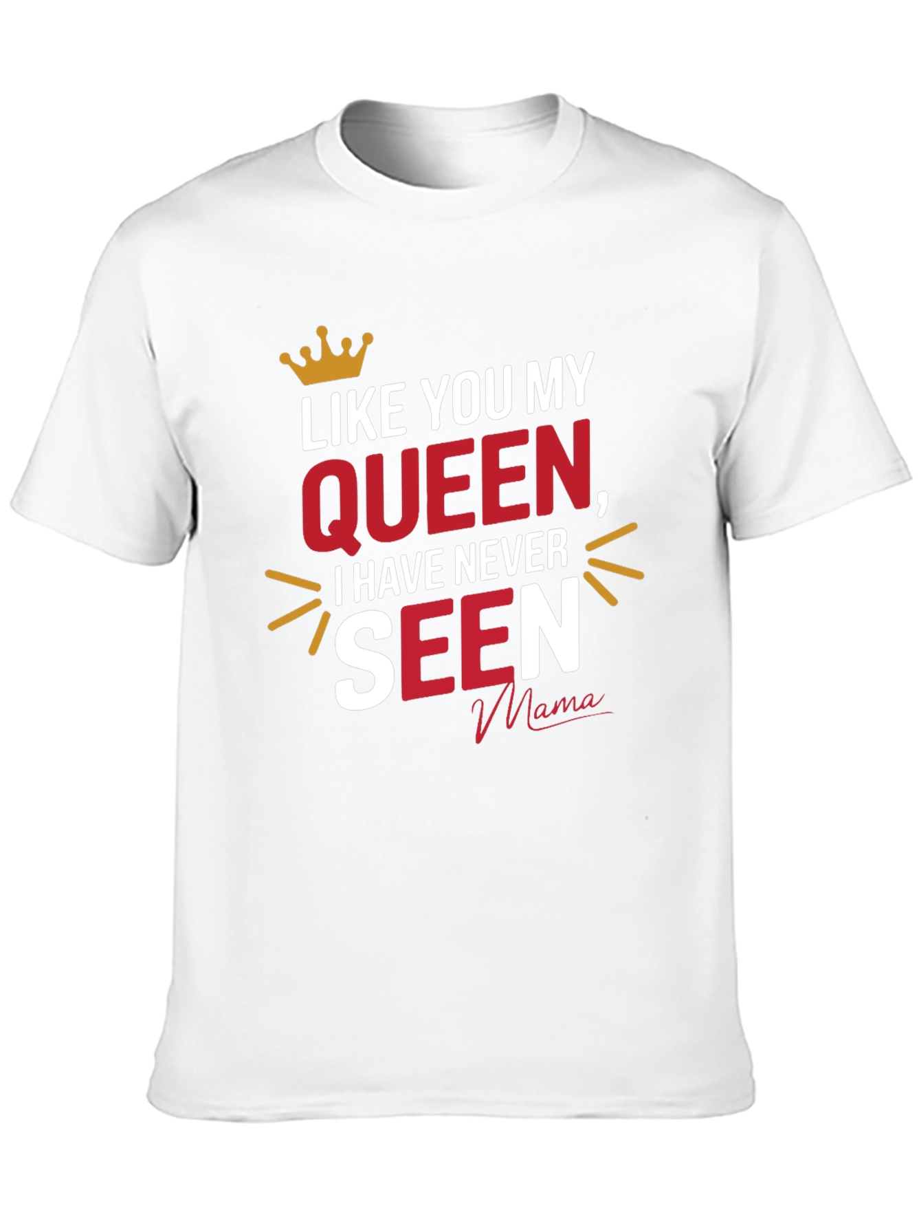 Queen Mama Black Graphic T-Shirt