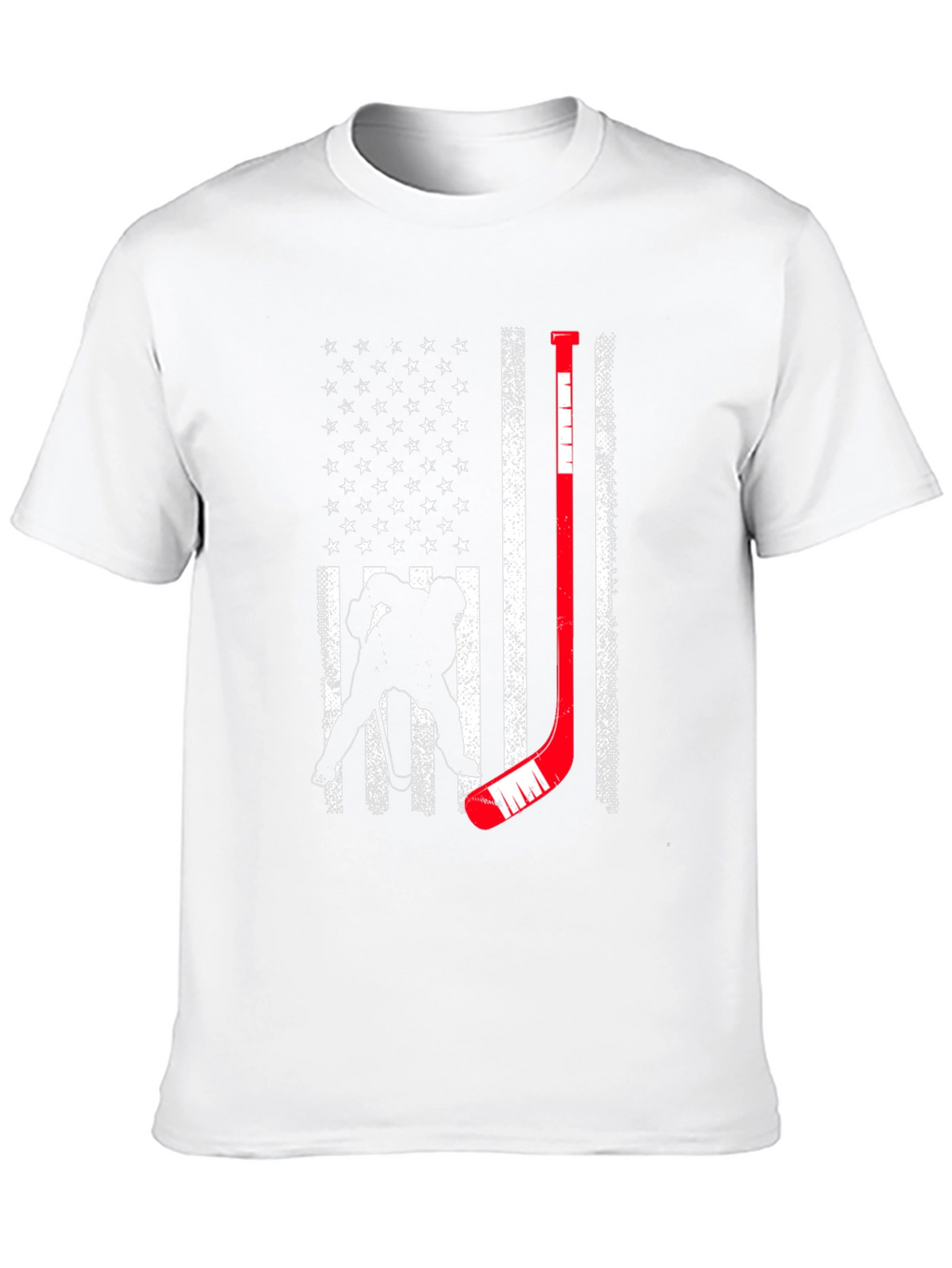 Hockey USA Flag Graphic Tee