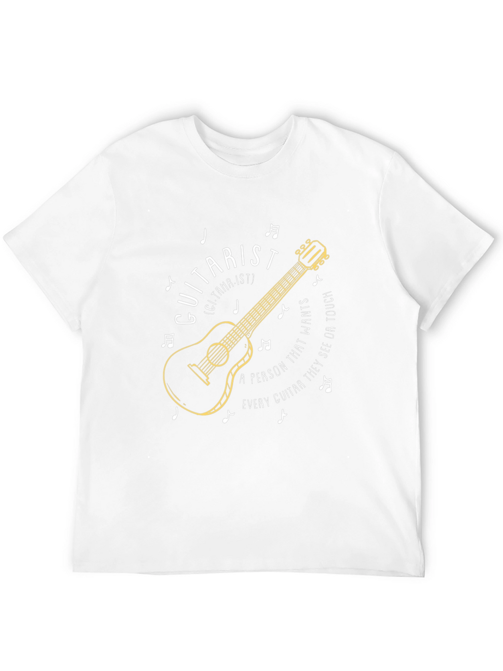Guitarist T-Shirt - Musical Gift