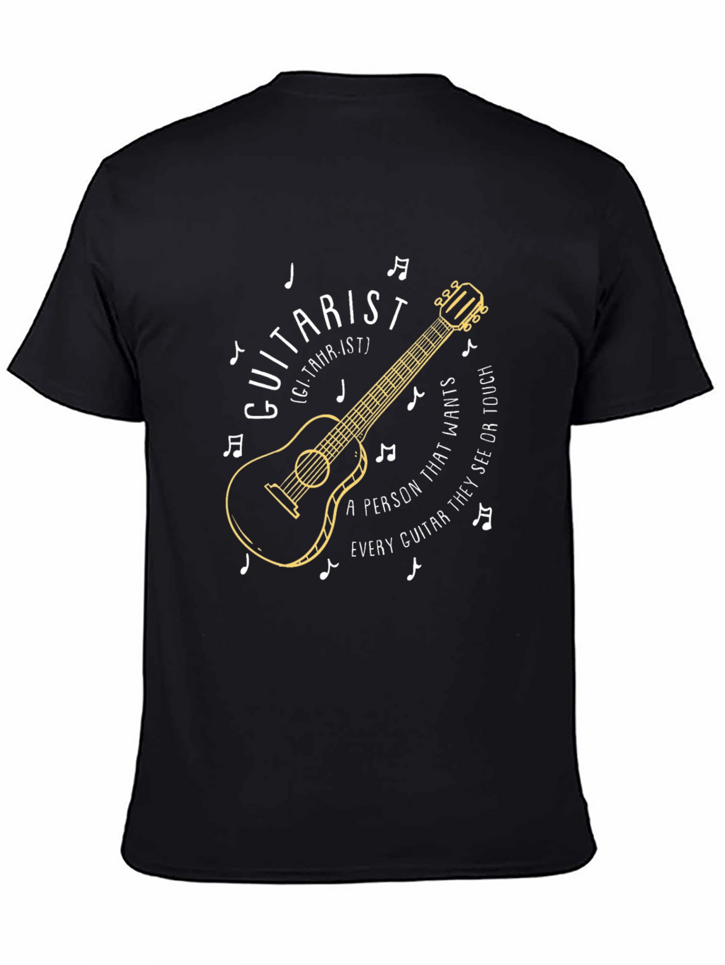 Guitarist T-Shirt - Musical Gift