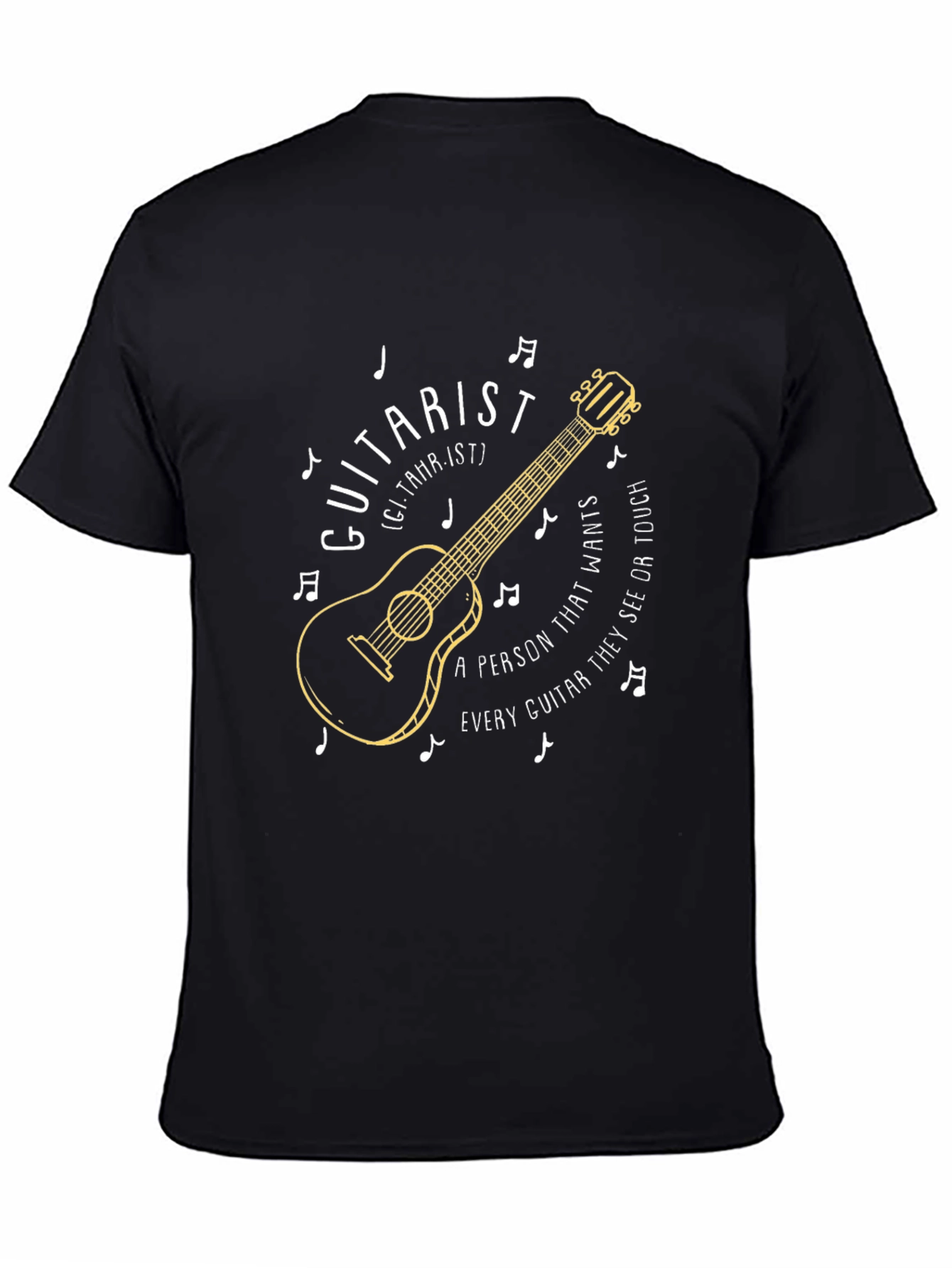 Guitarist T-Shirt - Musical Gift