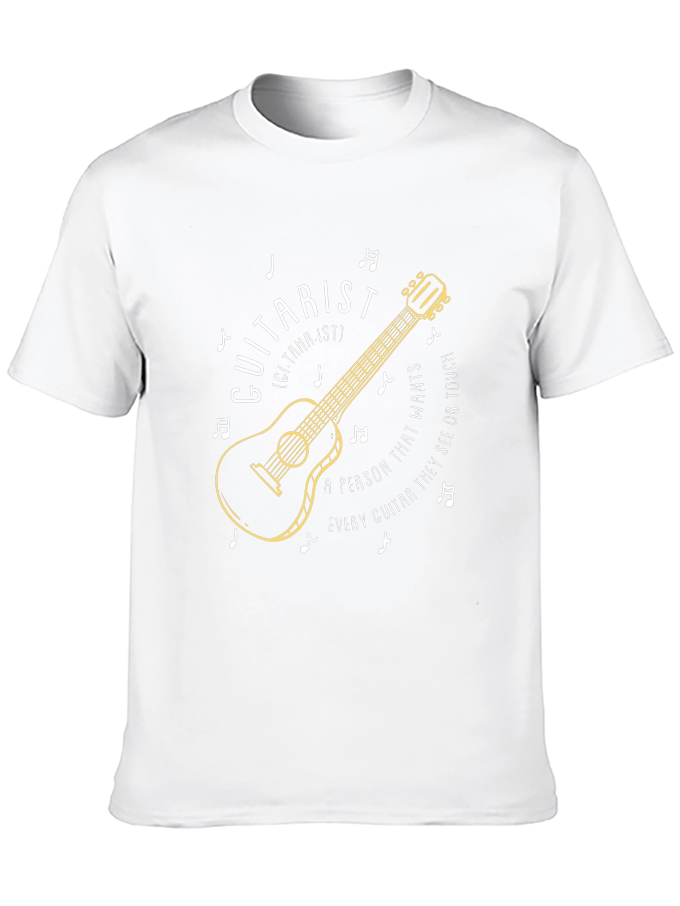Guitarist T-Shirt - Musical Gift