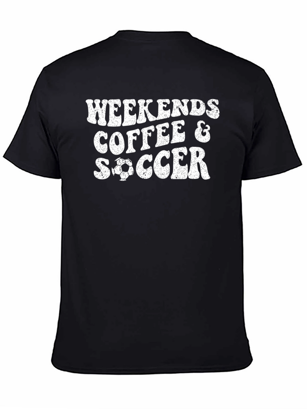 Weekends Coffee & Soccer Graphic T-Shirt