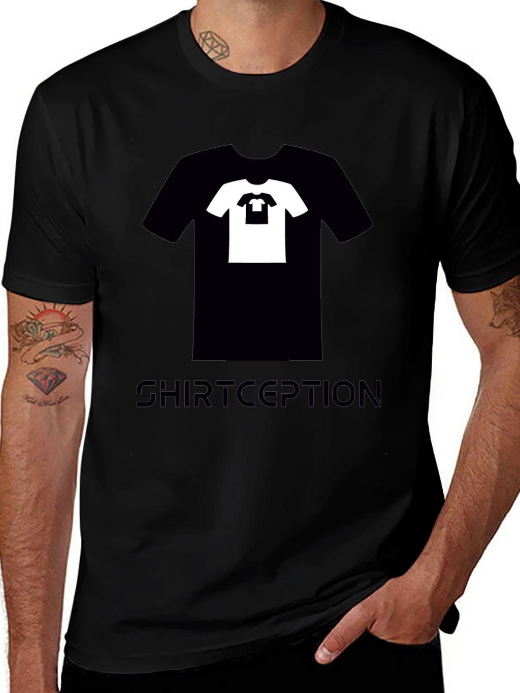 Shirtception Graphic Tee - Meta Design