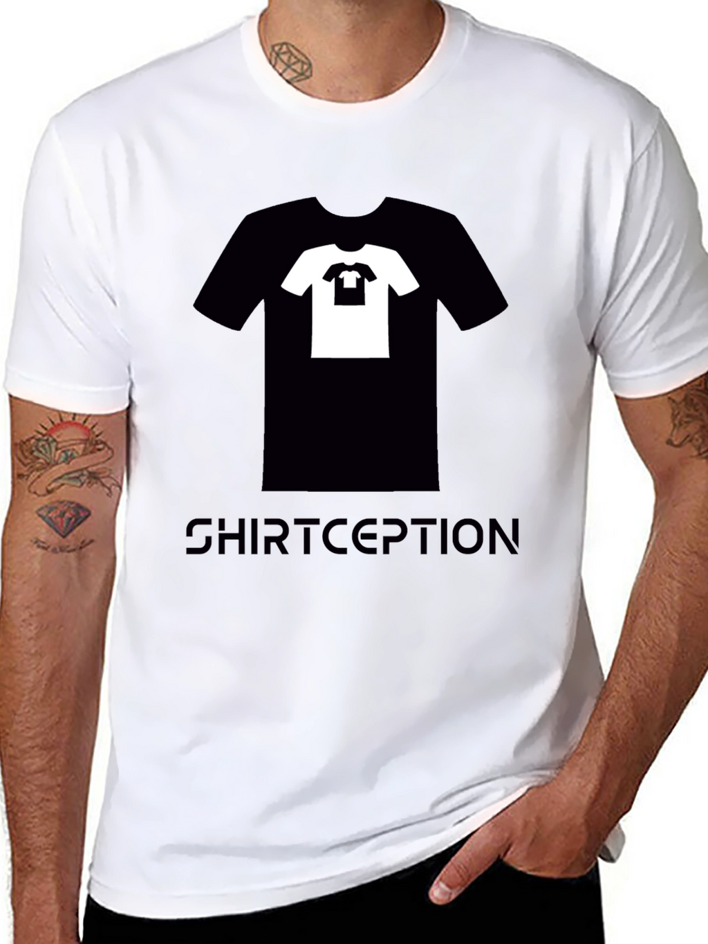Shirtception Graphic Tee - Meta Design