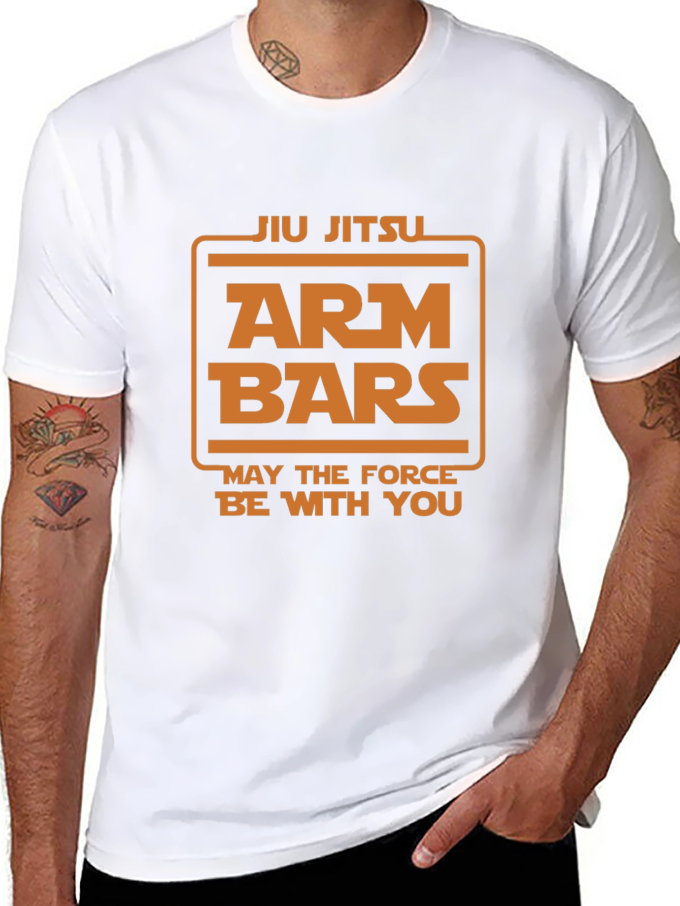 Jiu Jitsu Arm Bars Star Wars Inspired T-Shirt