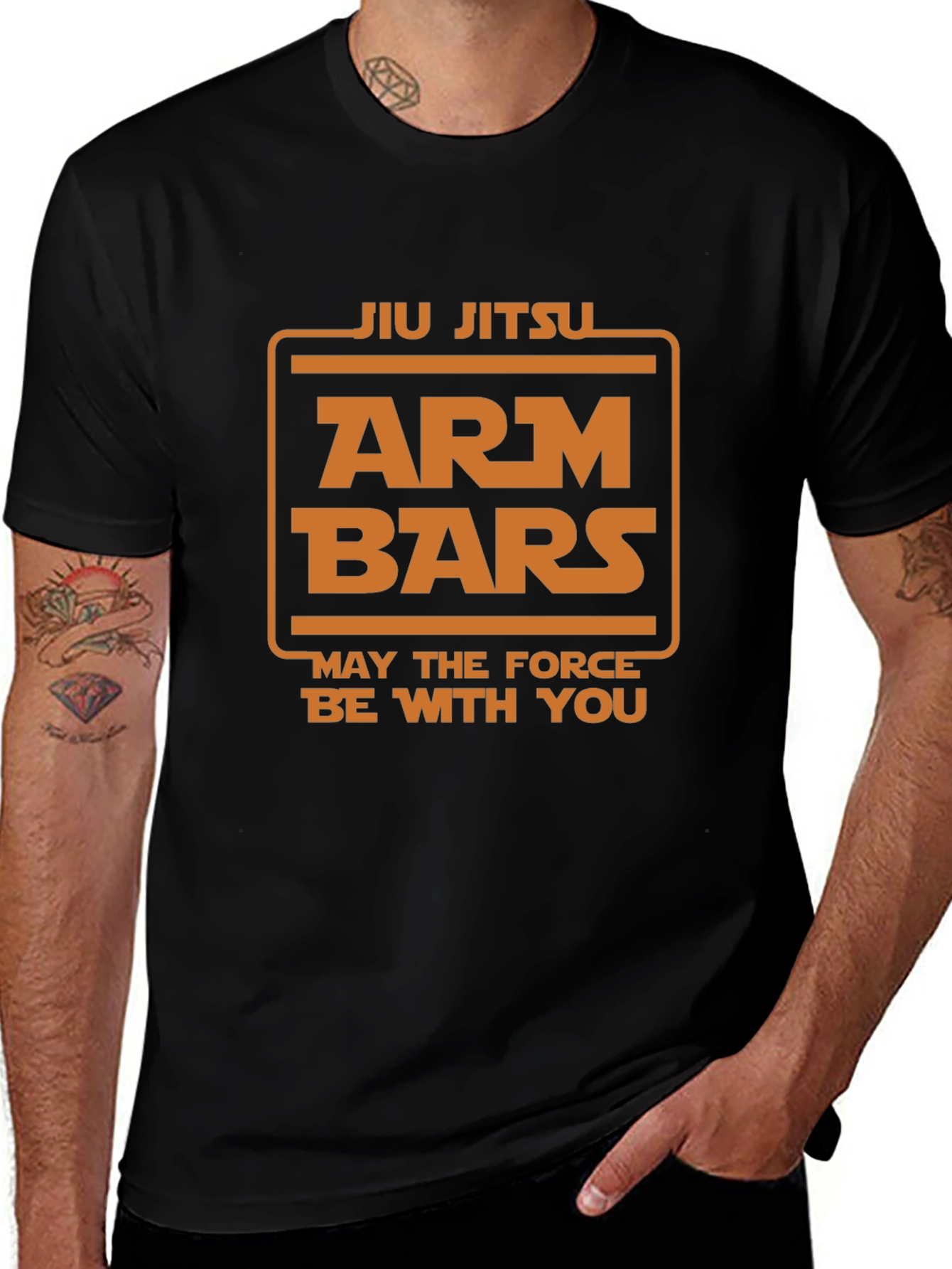 Jiu Jitsu Arm Bars Star Wars Inspired T-Shirt