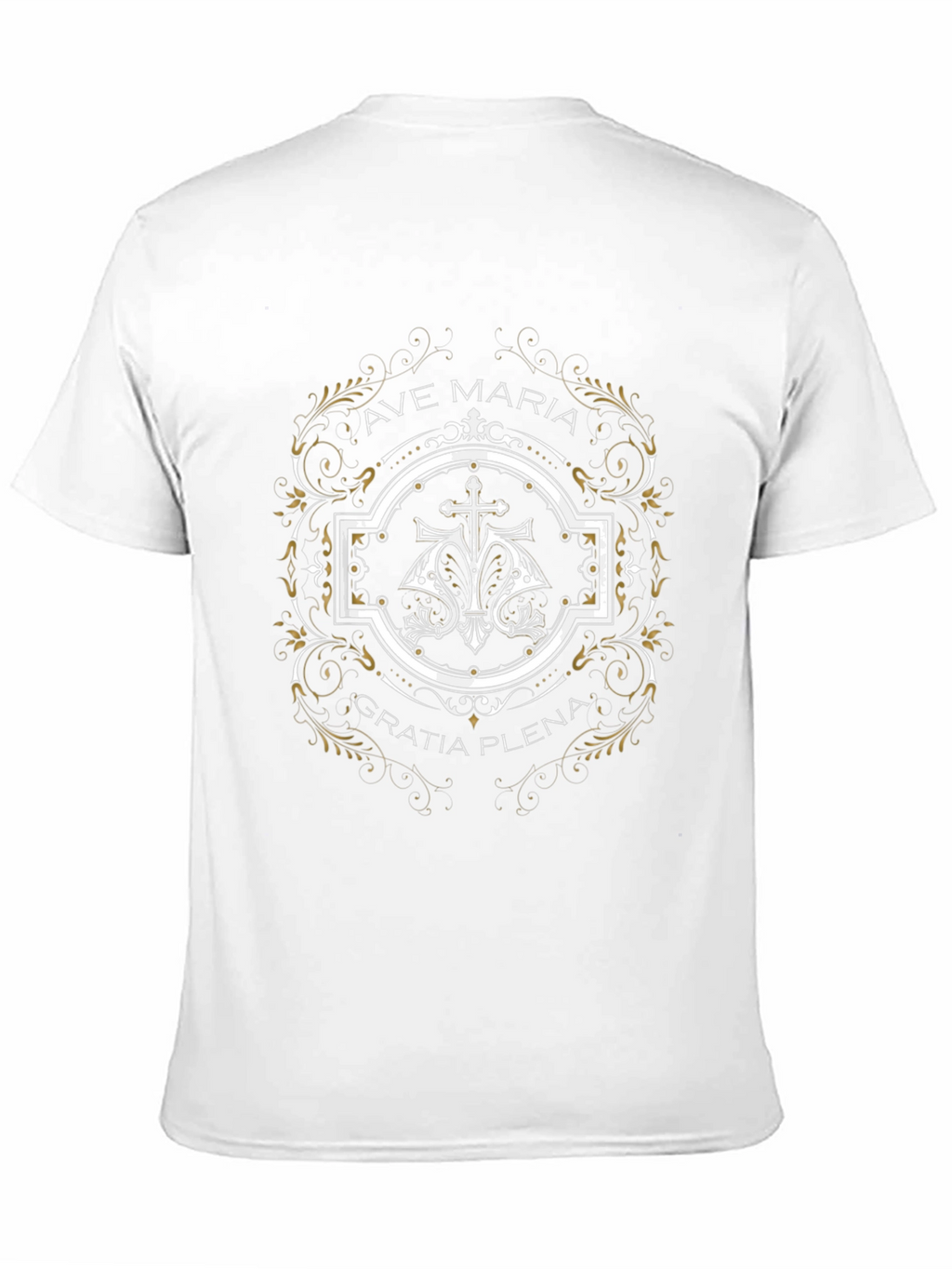 Ave Maria Gratia Plena Graphic T-Shirt