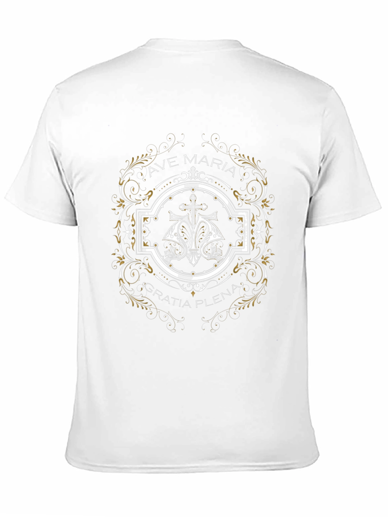 Ave Maria Gratia Plena Graphic T-Shirt