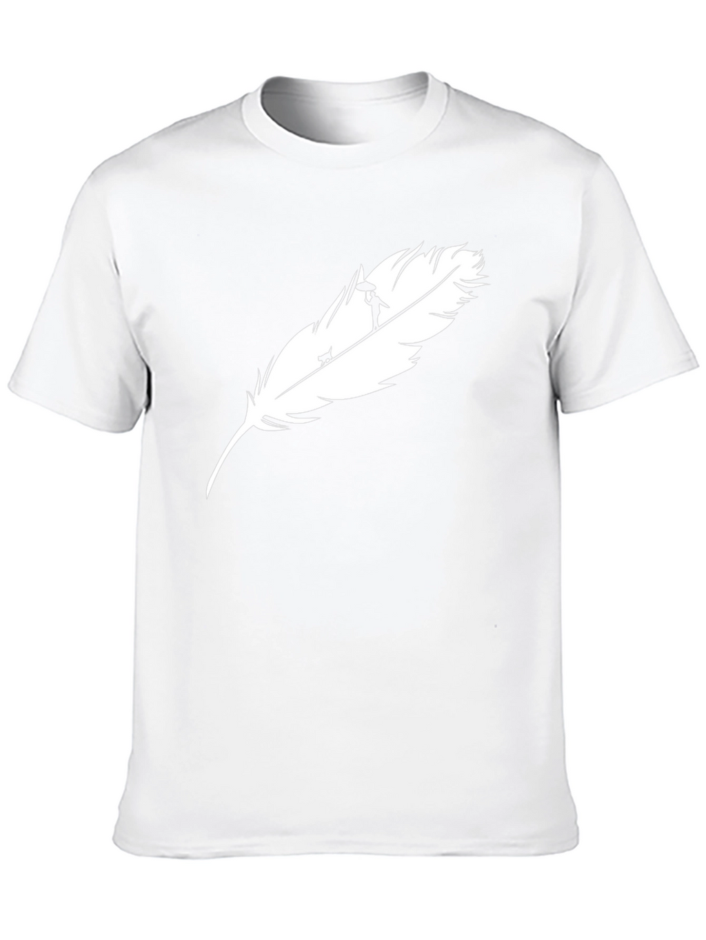 Feather Silhouette Graphic Tee