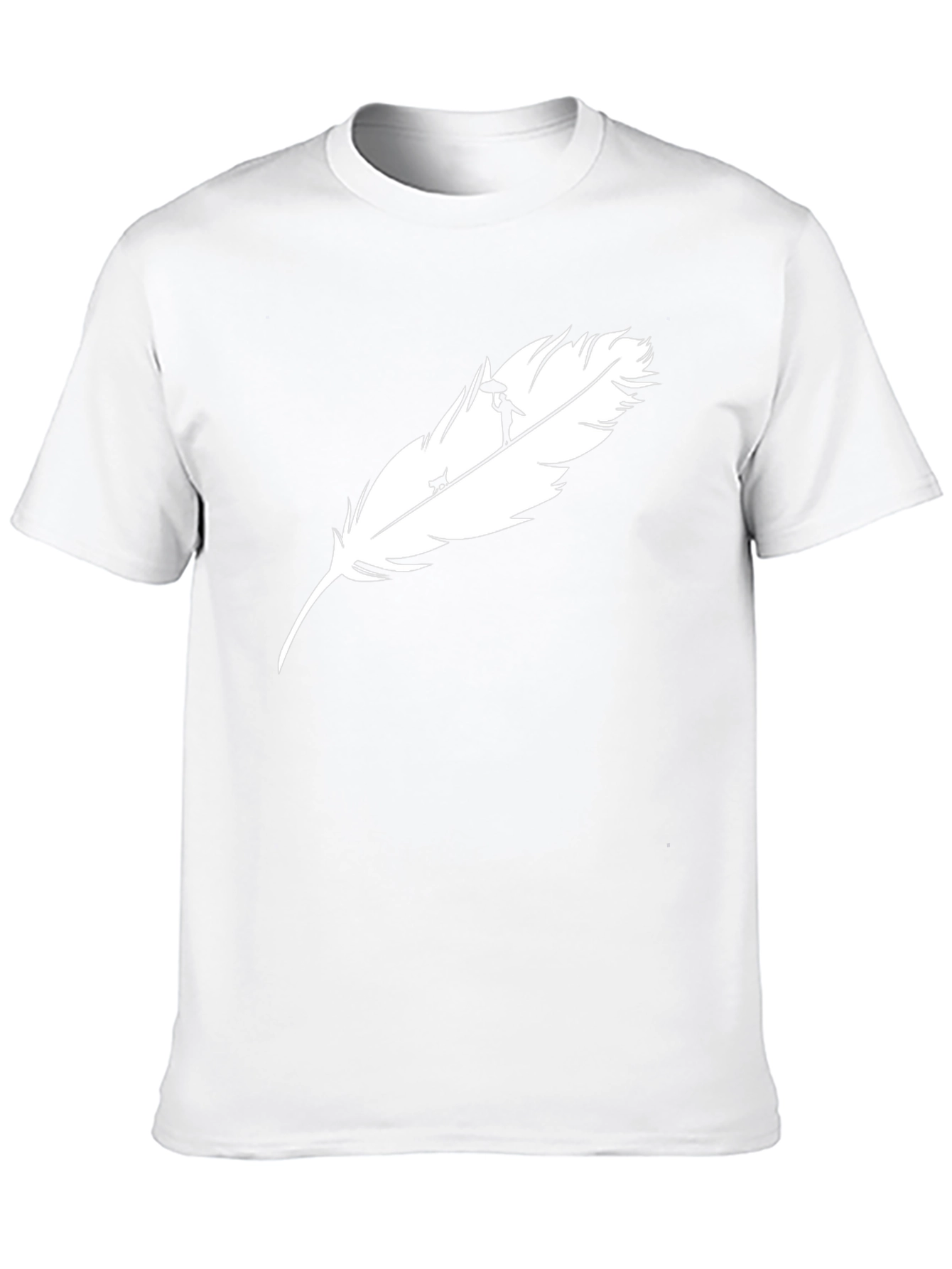Feather Silhouette Graphic Tee