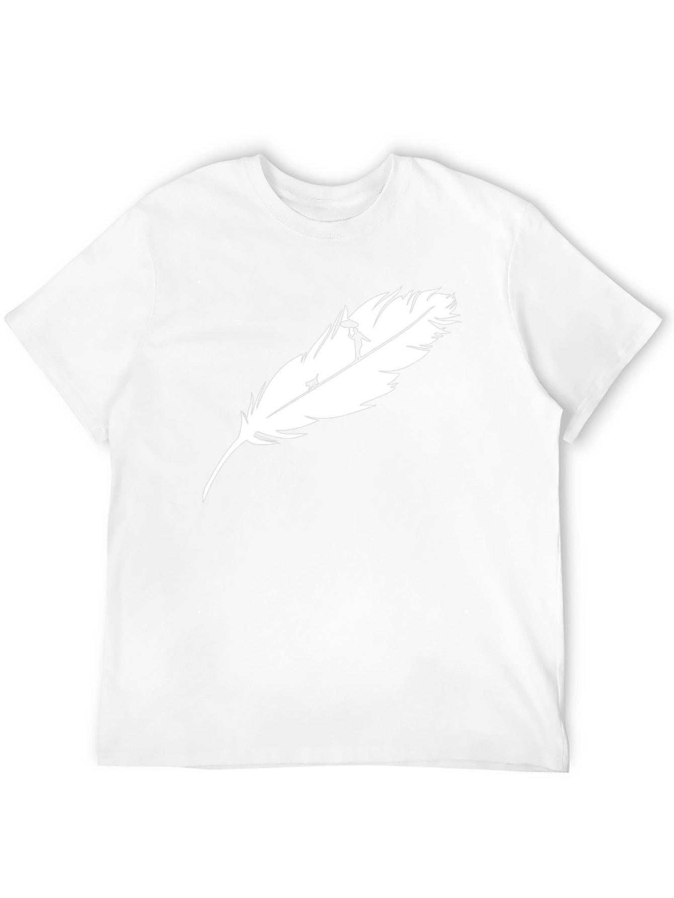 Feather Silhouette Graphic Tee
