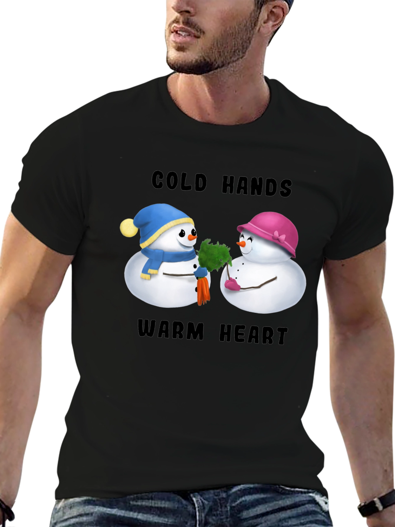 Cold Hands Warm Heart Graphic Tee