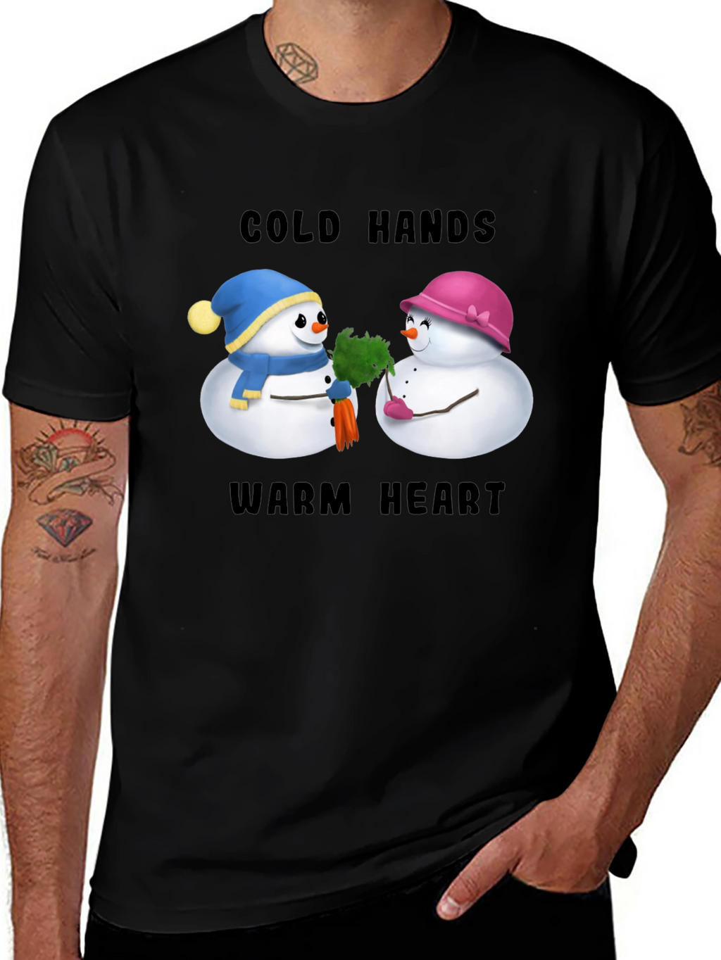 Cold Hands Warm Heart Graphic Tee