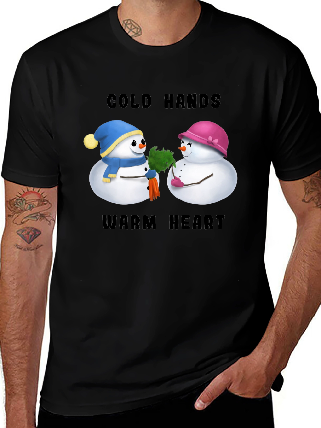 Cold Hands Warm Heart Graphic Tee