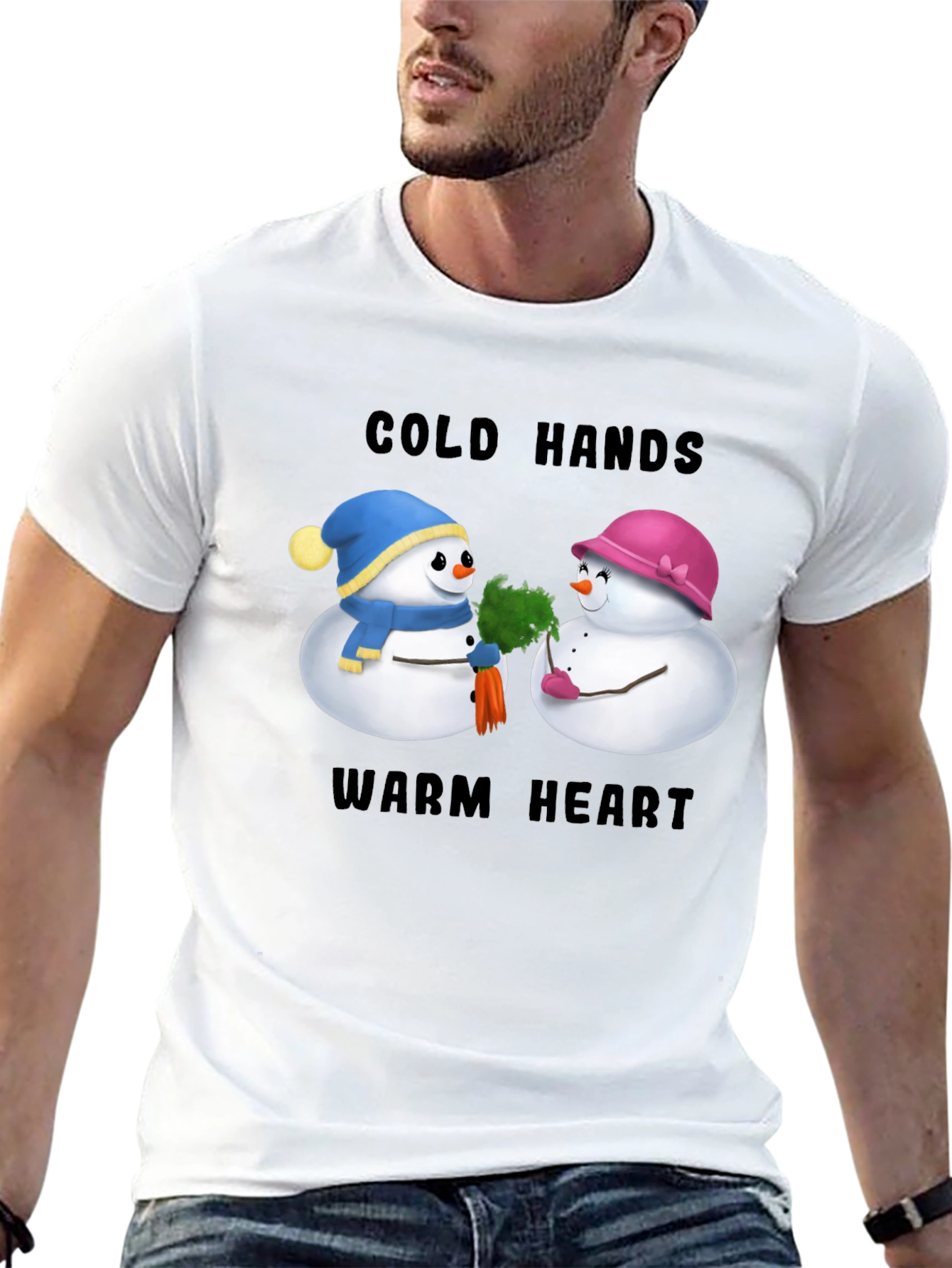 Cold Hands Warm Heart Graphic Tee