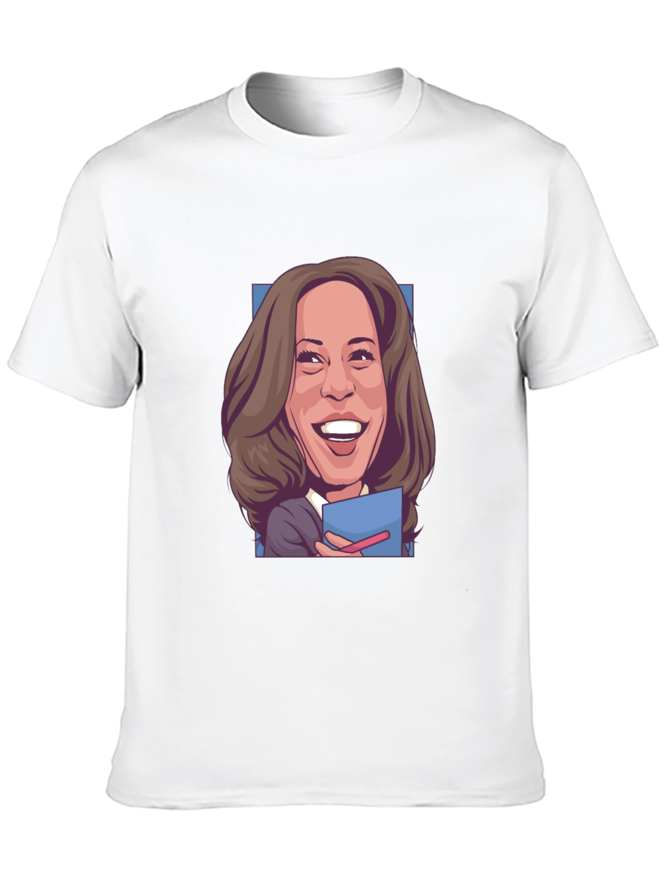 Kamala Harris Cartoon Graphic T-Shirt
