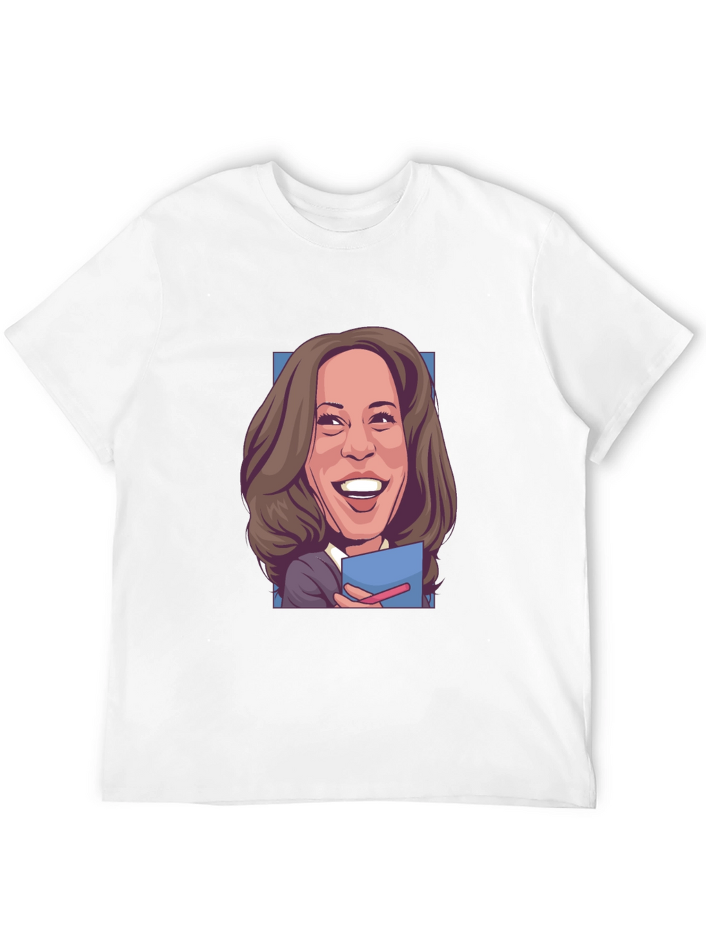 Kamala Harris Cartoon Graphic T-Shirt