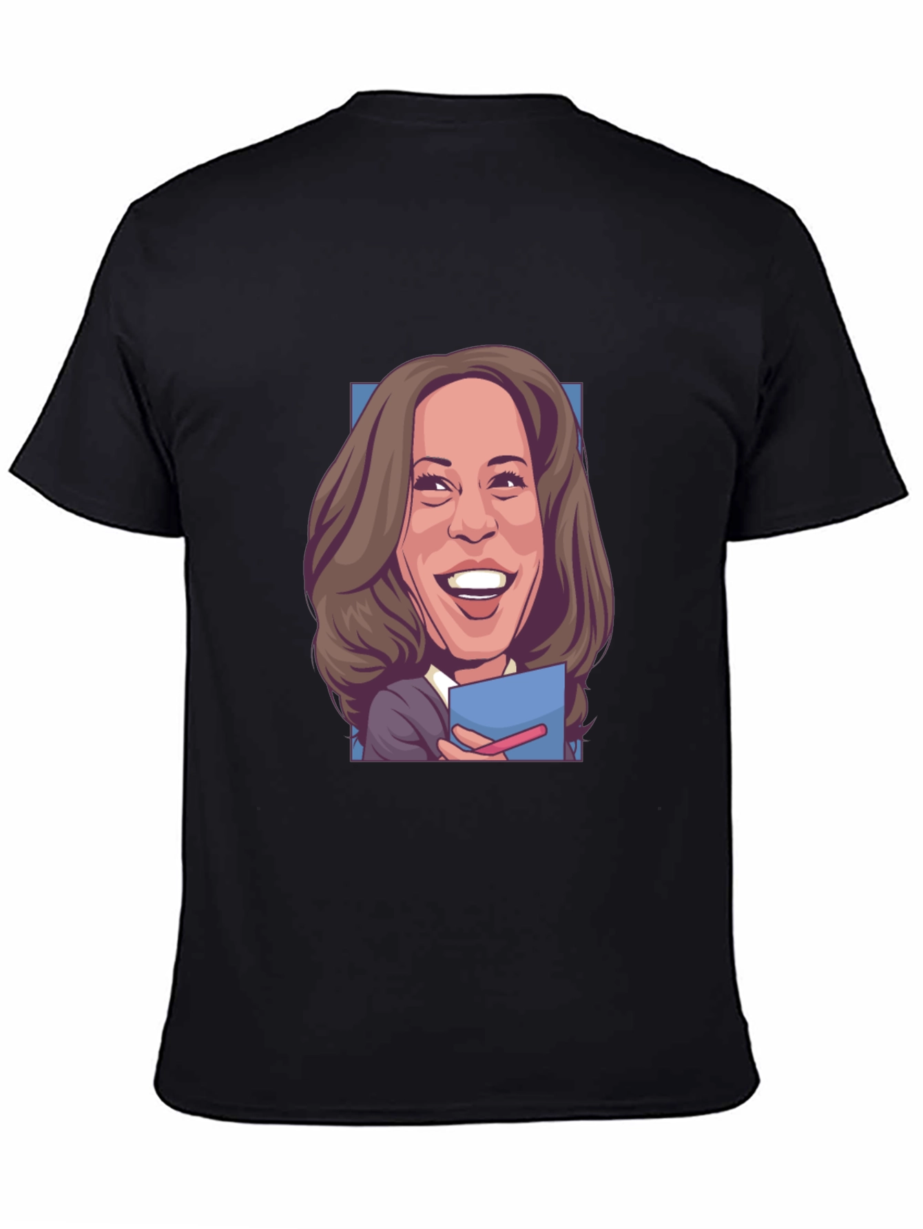 Kamala Harris Cartoon Graphic T-Shirt