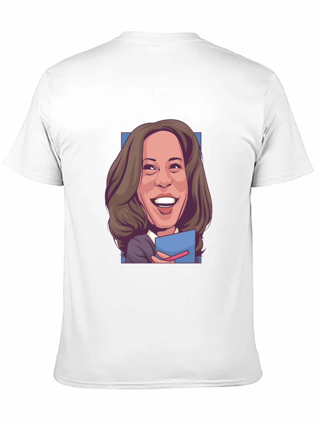 Kamala Harris Cartoon Graphic T-Shirt
