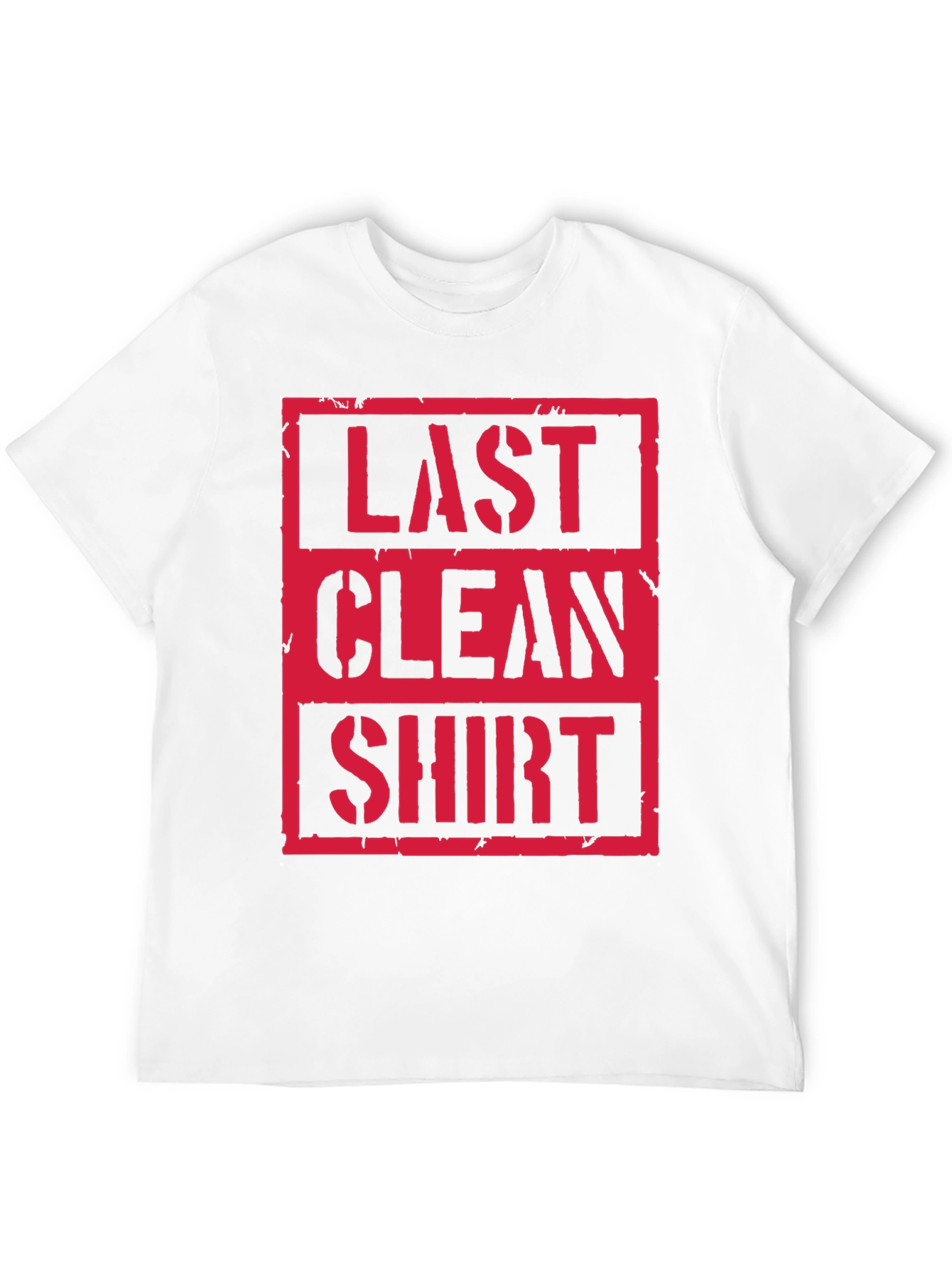 Last Clean Shirt Graphic Tee - Black