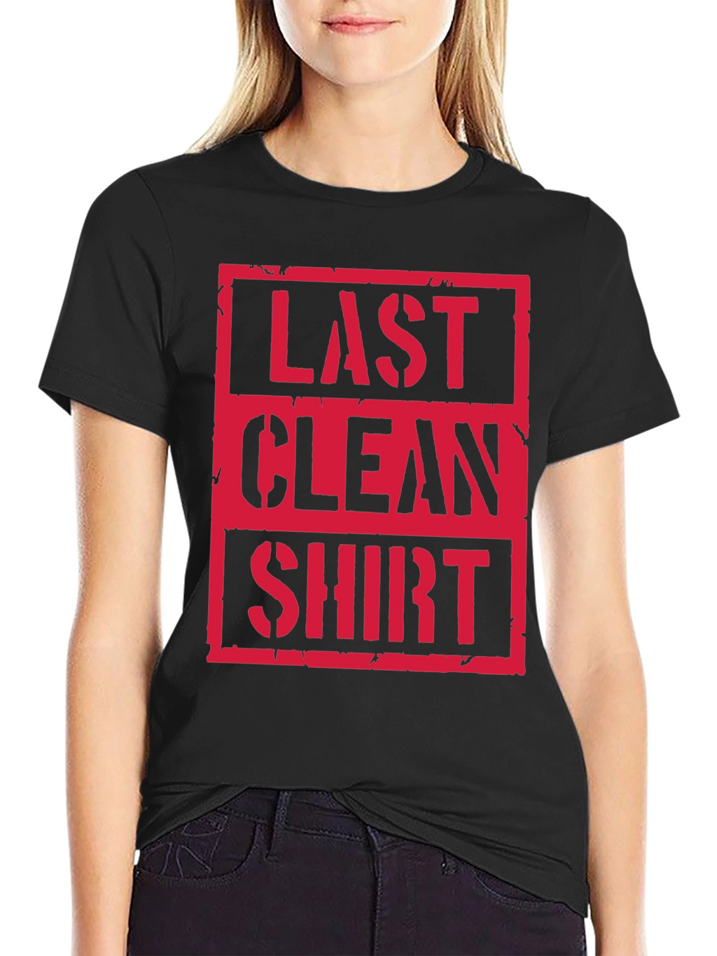 Last Clean Shirt Graphic Tee - Black
