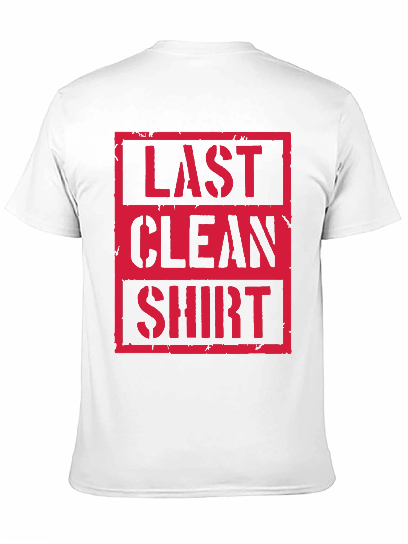 Last Clean Shirt Graphic Tee - Black