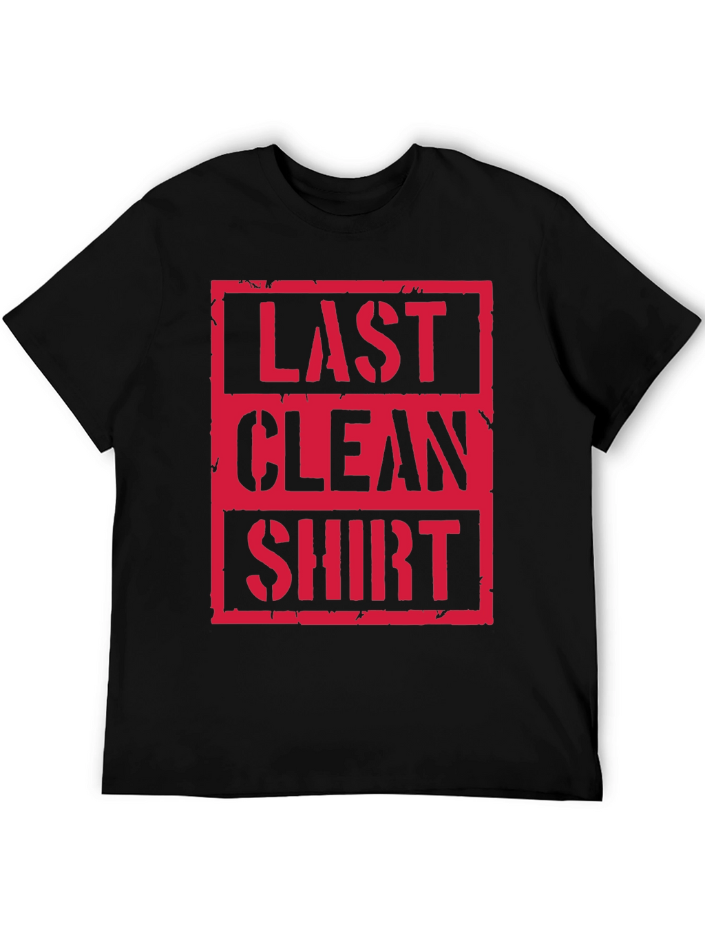 Last Clean Shirt Graphic Tee - Black