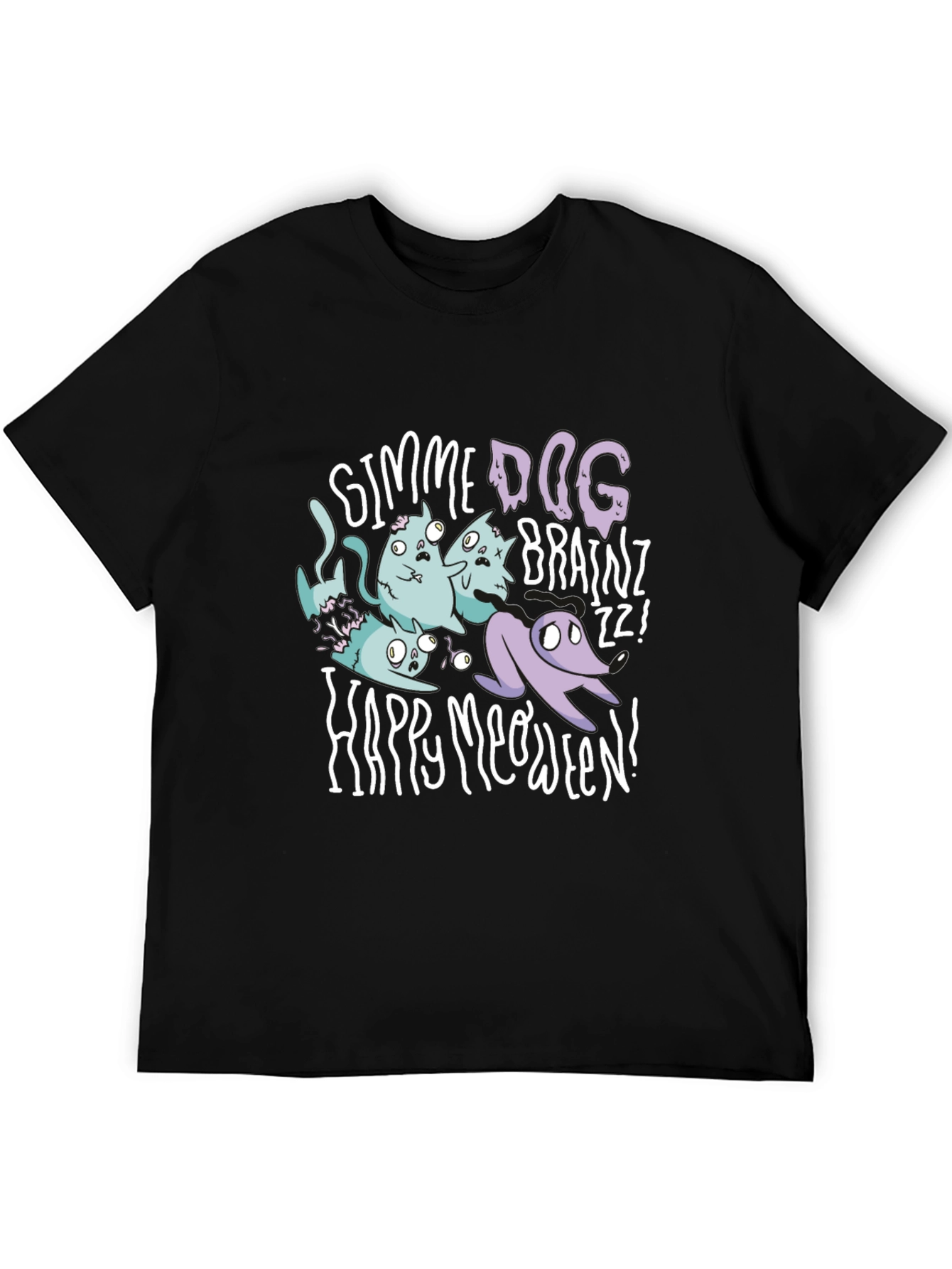 Happy Meoween Graphic T-Shirt