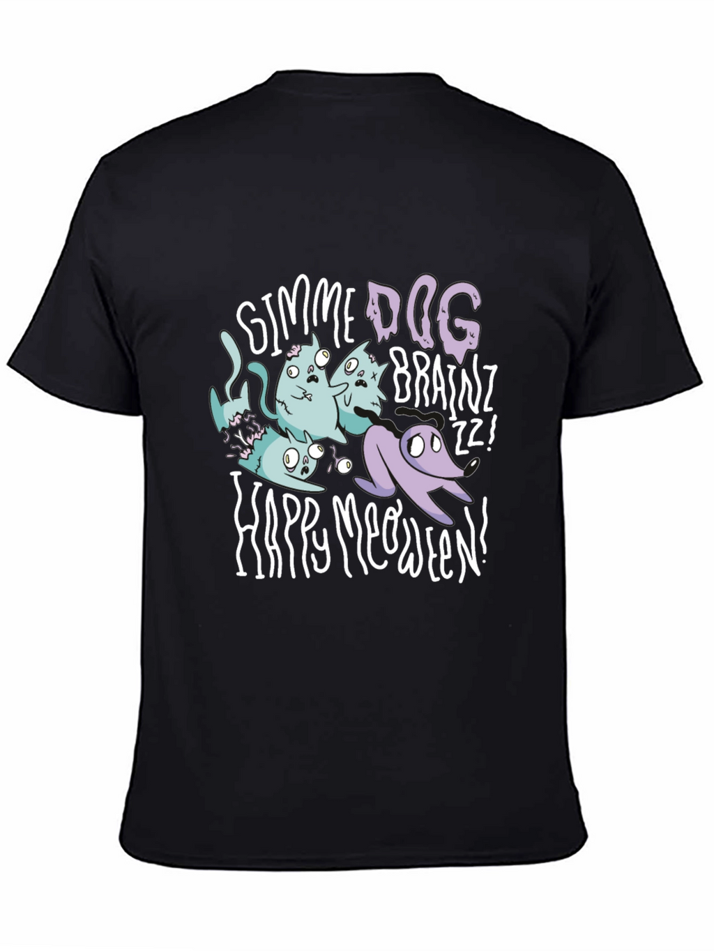 Happy Meoween Graphic T-Shirt