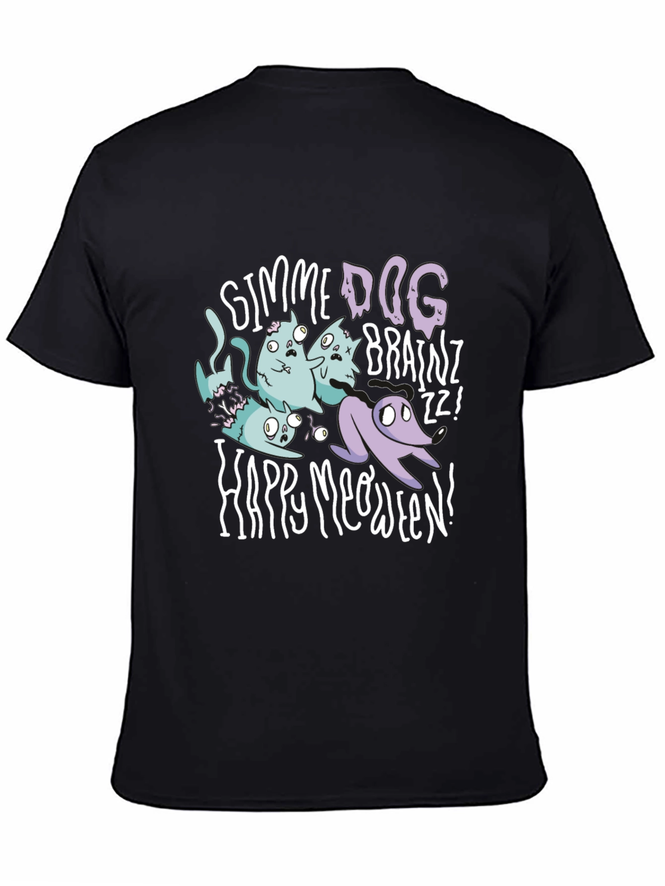 Happy Meoween Graphic T-Shirt