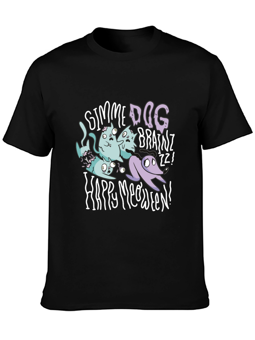 Happy Meoween Graphic T-Shirt