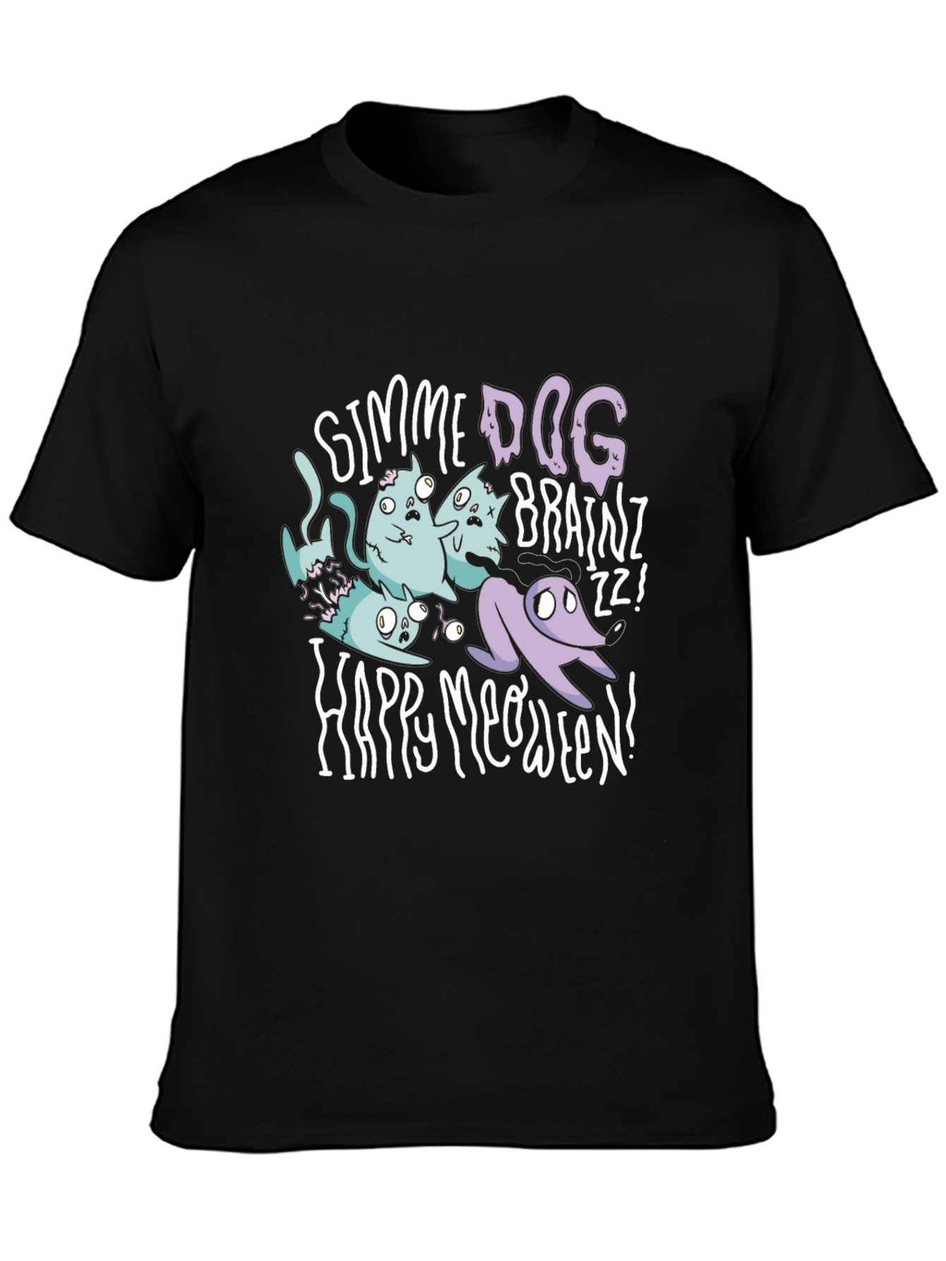 Happy Meoween Graphic T-Shirt