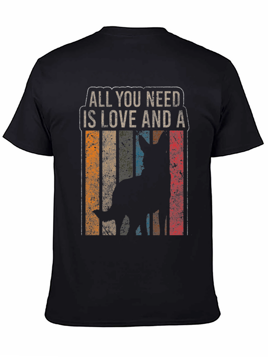 Love and a Dog T-Shirt Pet Lover Tee