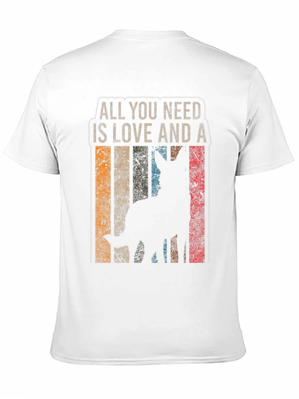 Love and a Dog T-Shirt Pet Lover Tee