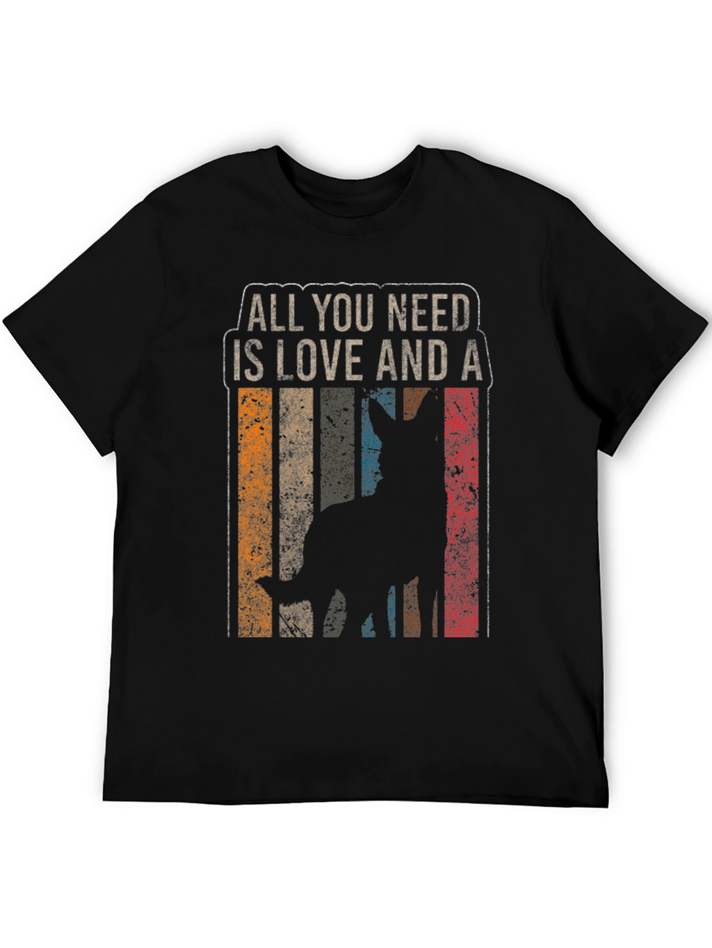 Love and a Dog T-Shirt Pet Lover Tee