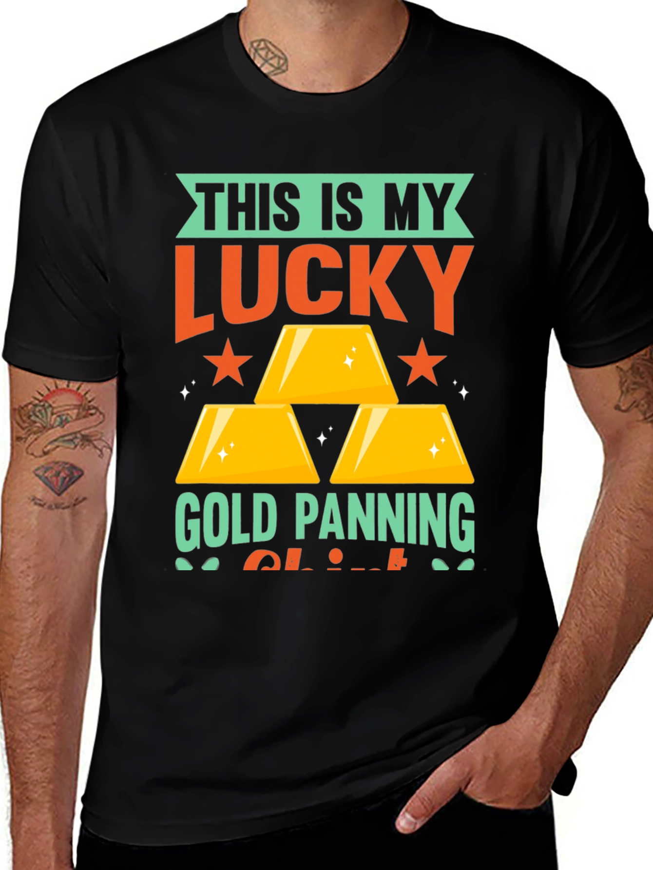 Lucky Gold Panning T-Shirt