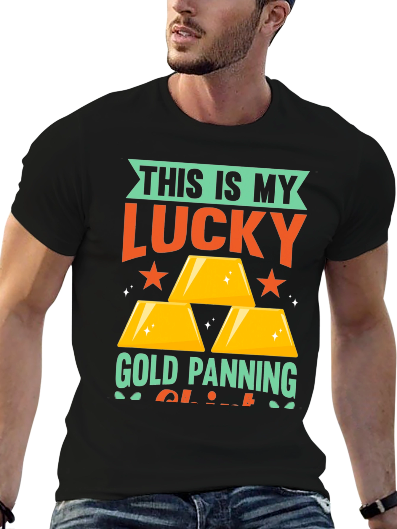 Lucky Gold Panning T-Shirt